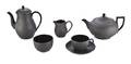 A Wedgwood Black Basalt Teaset