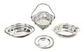Four American Silver Serving Dishes