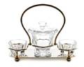 A Baccarat Cut Glass Serving Set