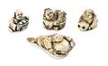 Four Japanese Ivory Netsukes