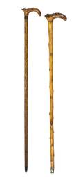 Two American Wood Canes