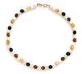 A Single Strand Jade Bead Necklace