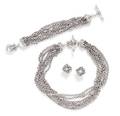 A Collection of Sterling Silver and Diamond Jewelry Scott Kay