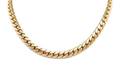 An 18 Karat Yellow Gold Curb Link Chain
