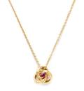 An 18 Karat Yellow Gold and Ruby Pendant Brooch Tiffany  Co