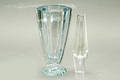 594 Two 20th Century Crystal Vases
