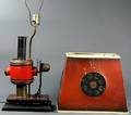 535 Early Projector Mounted as a Lamp