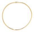 A 14 Karat Yellow Gold Omega Necklace