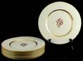 544 Eight Lenox Nydia Dessert Plates