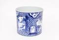 Chinese Blue  White Porcelain Brush Pot