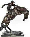An American Bronze Figural Group after Frederic Sackrider Remington 18611909