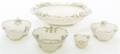 Four Belleek Baskets