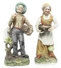 A Pair of Italian Bisque Figures