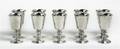 A Set of Ten American SilverPlate Goblets Reed and Barton Taunton MA Mid 20th Century