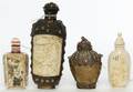 A Group of Four Snuff Bottles