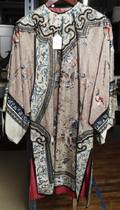 A Chinese Embroidered Silk Womens Robe
