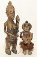 Two African Carved Wood Figures