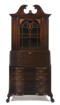 An American Mahogany Secretary Bookcase