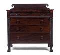 An American Classical Mahogany Chest of Drawers
