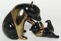 A Bronze Bear Figurine Loet Vanderveen