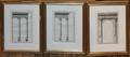 Three 18th Century Architectural Engravings Barozzi