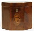 An English Mahogany Tea Caddy