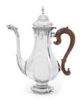 An Italian Silver Coffee Pot 176070