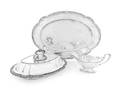 An American Silver Entree Dish and Meat Platter Gorham Mfg Co Providence RI Circa 1965
