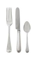 A George IIIIV Silver Flatware Service Most by William Eley  William Fern London 180627
