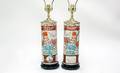 32 Pair Chinese Cylindrical Lamps