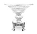 An American Silver and Cut Glass Centerpiece Bowl Dominick  Haff New York Circa 1910