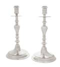 A Pair of American Silver Tall Candlesticks The Kalo Shop Chicago IL Circa 1930