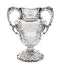 An American Silver ThreeHandled Loving Cup Theodore B Starr New York NY Circa 1910