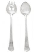 A Pair of American Silver Salad Servers The Kalo Shop Chicago IL 1911