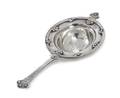 An American Silver Tea Strainer Frank M Whiting  Co North Attleboro MA Circa 1910