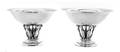 A Pair of Danish Silver Compotes No 242 Georg Jensen Silversmithy Copenhagen Circa 1930