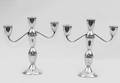 18 Pair Duchin Sterling Candlesticks