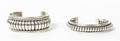 Two Navajo Silver Bracelets
