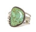 A Navajo Silver and Turquoise Cuff Bracelet