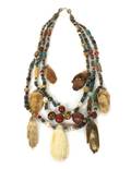 A Three Strand Fetish Necklace Robert Kaniatobe Muchas Manos