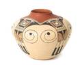 A Hopi Rainbird Design Pottery Olla Clinto Polacca Nampeyo
