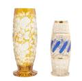 Two Continental Glass Vases