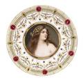 A Dresden Porcelain Cabinet Plate