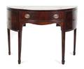 A George III Style Fruitwood Strung Mahogany Sideboard