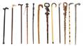 A Collection of Twelve Walking Sticks