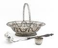 A Silverplate Basket
