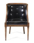 A Regency Style Gondola Chair