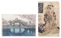 Two Japanese Woodblock Prints