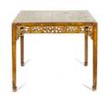 A Chinese Carved Wood Table