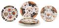 Three Pairs of Imari Plates